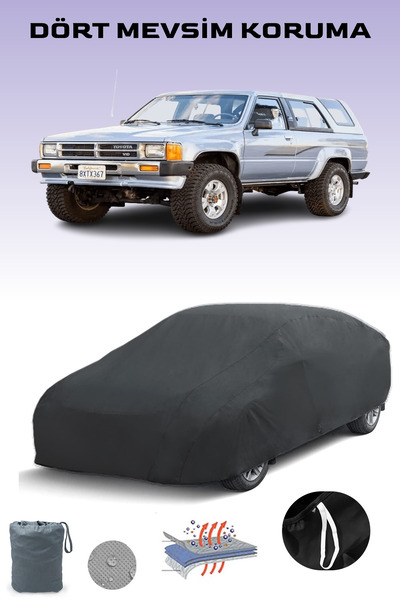 Breen Black Toyota 4Runner 1 Car Tarpaulin, Auto Cover, Car Tent