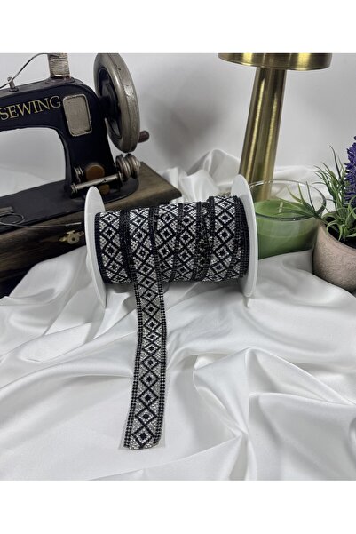 jasmina store siyah beyaz şık desen yapışma şerit aksesuar