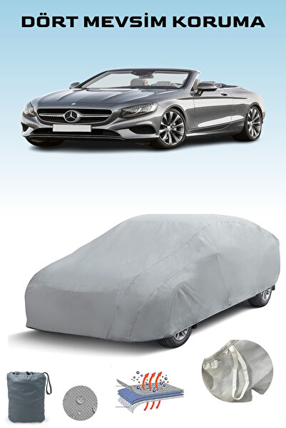 Breen غطاء سيارة رمادي لمرسيدس الفئة S كابريوليه (A217) 2016 - 2017، غطاء سيا...