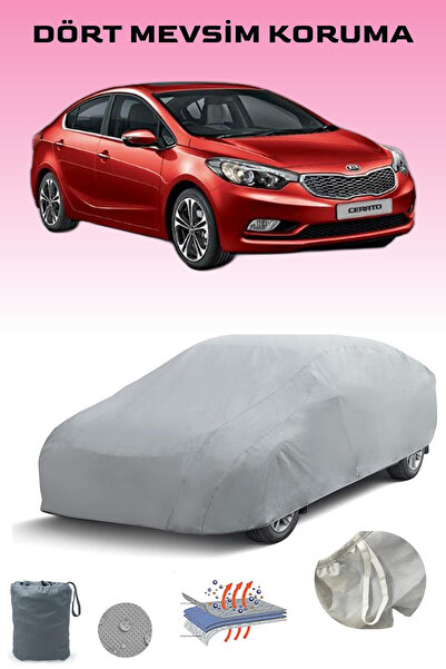 Breen غطاء سيارة رمادي لكيا سيراتو 3 سيدان، غطاء سيارة، خيمة سيارة