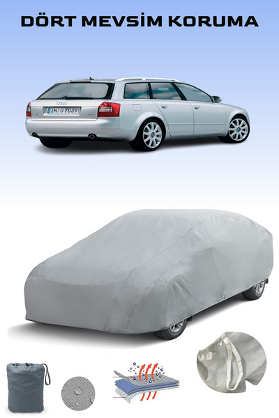 Breen غطاء سيارة رمادي لأودي A4 أفانت 2001 - 2004، غطاء سيارة، خيمة سيارة