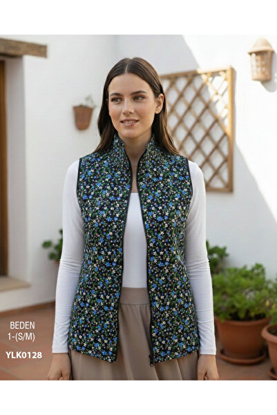 Viemor OTANTİK DİK YAKA PAZEN YELEK S/M-1
