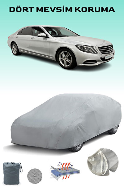 Breen غطاء سيارة رمادي لمرسيدس-بنز الفئة S، غطاء سيارة، خيمة سيارة