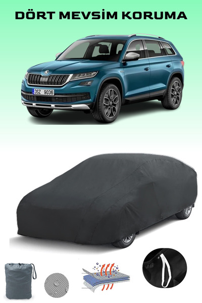 Breen غطاء سيارة سكودا كودياك 1 سكاوت أسود، غطاء سيارة، خيمة سيارة