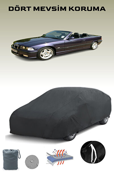 Breen غطاء سيارة أسود لسيارة بي إم دبليو إم3 كابريوليه (إي36) موديلات 1994 - 1999، غطاء سيارة، خيمة سيارة