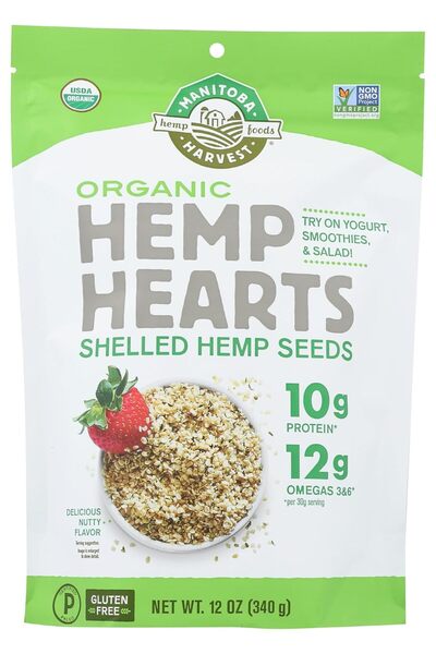 Manitoba Harvest Hemp Heart Shelled Org 12oz