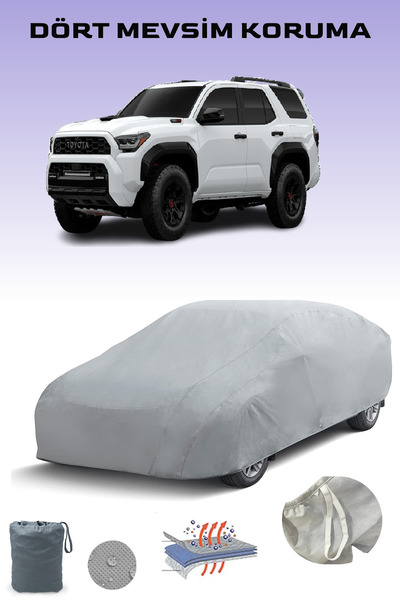 Breen غطاء سيارة تويوتا 4رانر 5 رمادي اللون، غطاء سيارة، خيمة سيارة