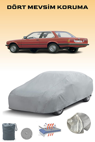 Breen غطاء سيارة رمادي لسيارة بي إم دبليو الفئة الثالثة كوبيه (E30) 1982 - 1992، غطاء سيارة، خيمة سيارة