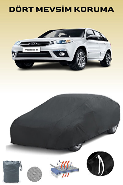 Breen غطاء سيارة شيري تيجو 3 أسود، غطاء سيارة، خيمة سيارة