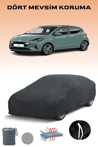 Breen غطاء سيارة هيونداي I10 3 أسود، غطاء سيارة، خيمة سيارة