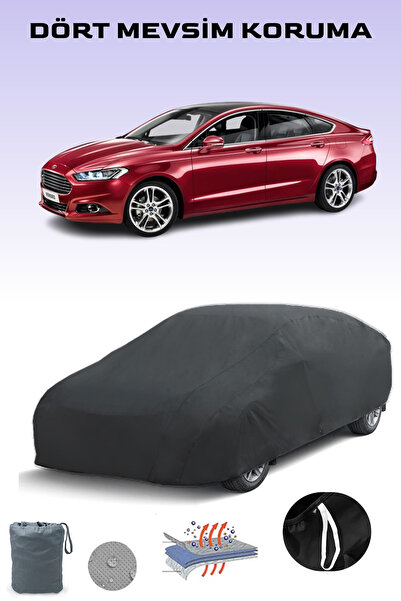 Breen غطاء سيارة فورد مونديو 5 سيدان أسود، غطاء سيارة، خيمة سيارة