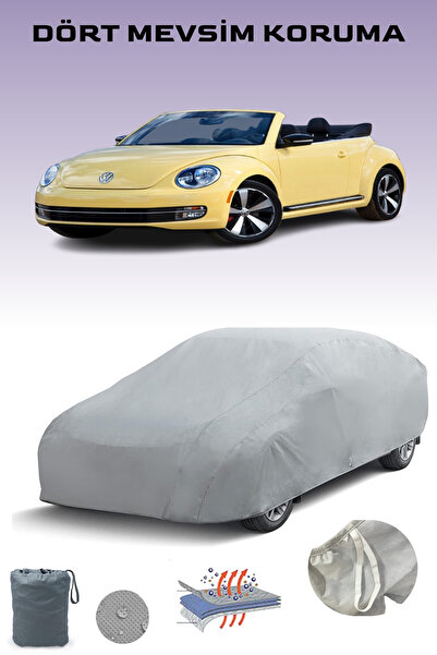 Breen غطاء سيارة فولكس فاجن بيتل كابريوليه رمادي اللون من 2013 إلى 2021، غطاء سيارة، خيمة سيارة