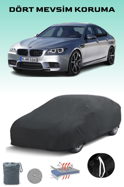 Breen غطاء سيارة أسود لسيارة بي إم دبليو إم5 (إف10) موديلات 2011 - 2013، غطاء سيارة، خيمة سيارة