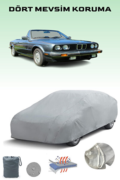 Breen غطاء سيارة رمادي لسيارة بي إم دبليو الفئة الثالثة كابريوليه (E30) 1986 - 1993، غطاء سيارة، خيمة سيارة