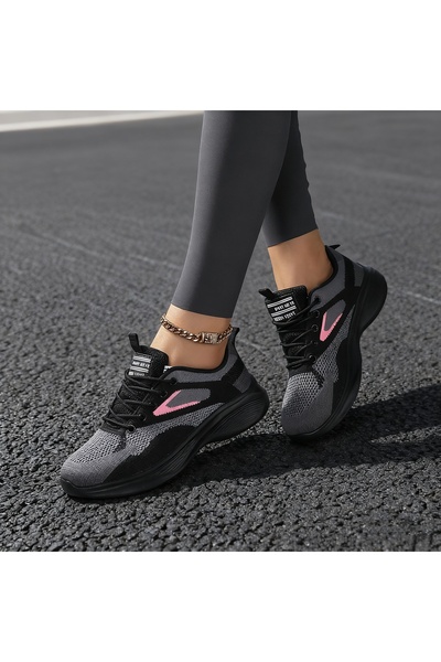 SOSENFER 女式运动鞋，舒适百搭透气软底休闲慢跑女鞋