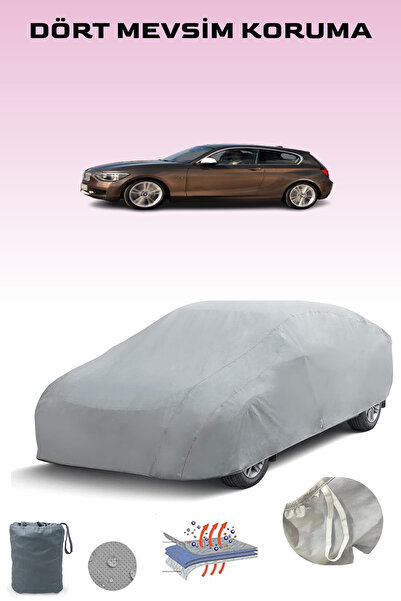 Breen غطاء سيارة رمادي لسيارة بي إم دبليو الفئة الأولى ثلاثية الأبواب (F21) موديلات 2012 - 2015، غطاء سيارة، خيمة سيارة