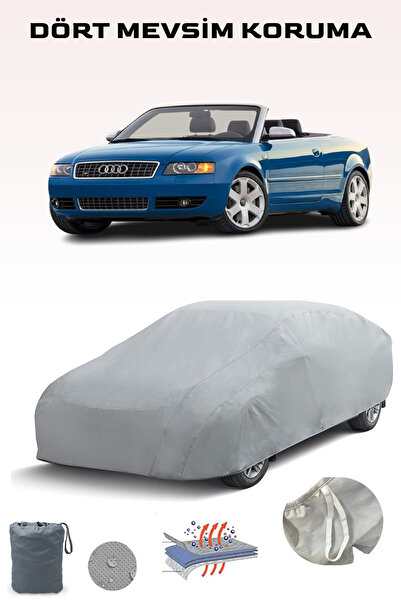 Breen غطاء سيارة رمادي لأودي S4 كابريوليه 2003 - 2005، غطاء سيارة، خيمة سيارة