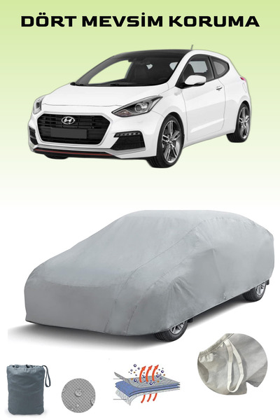 Breen غطاء سيارة رمادي لهيونداي I30 موديلات 2016 - 2019، غطاء سيارة، خيمة سيارة
