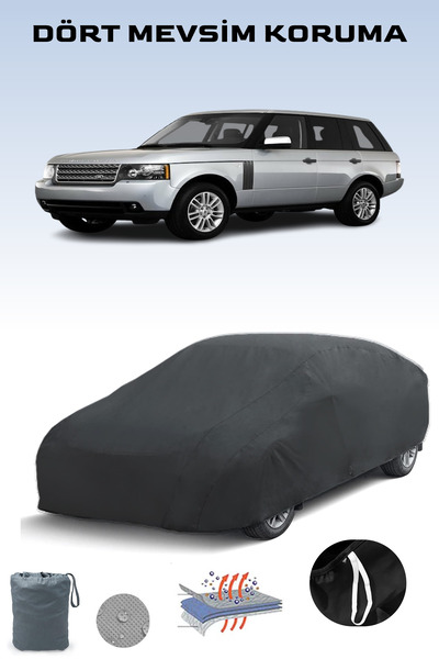 Breen غطاء سيارة لاند روفر رينج روفر 2009 - 2012 باللون الأسود، غطاء سيارة، خ...