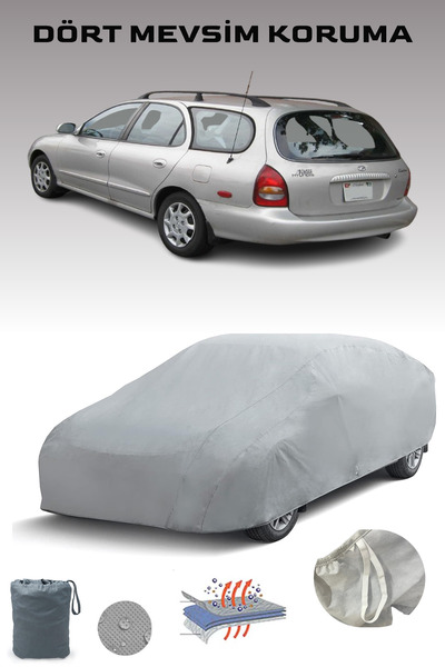 Breen Gray Hyundai Elantra 2 Wagon Car Tarpaulin, Auto Cover, Car Tent