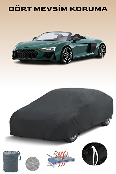 Breen غطاء سيارة أودي R8 2 سبايدر أسود، غطاء سيارة، خيمة سيارة