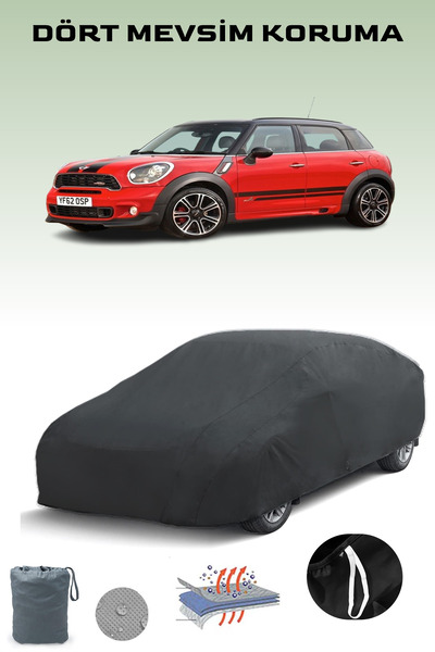 Breen غطاء سيارة ميني كوبر كانتريمان 2010 - 2014 باللون الأسود، غطاء سيارة، خ...