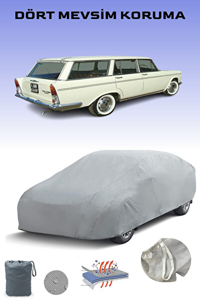 Breen غطاء سيارة رمادي لسيارة فيات 1800 / 2100 فاميليار 1959 - 1961، غطاء سيارة، خيمة سيارة