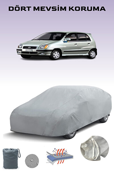 Breen غطاء سيارة كيا فيستو رمادي، غطاء سيارة، خيمة سيارة