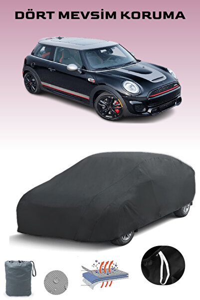 Breen غطاء سيارة ميني كوبر نايت باللون الأسود، غطاء سيارة، خيمة سيارة