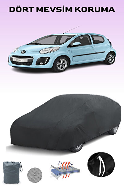 Breen غطاء سيارة أسود لسيتروين C1 ذو 5 أبواب موديلات 2012 - 2014، غطاء سيارة،...