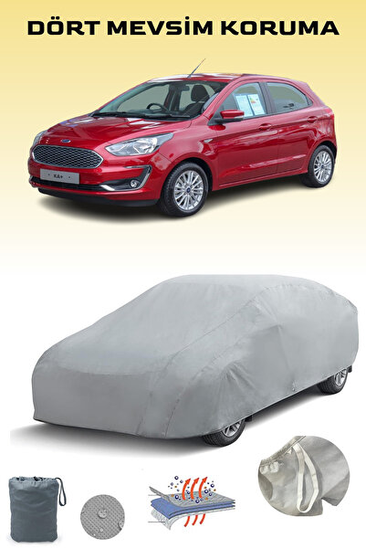 Breen غطاء سيارة فورد كا+ رمادي اللون، غطاء سيارة، خيمة سيارة