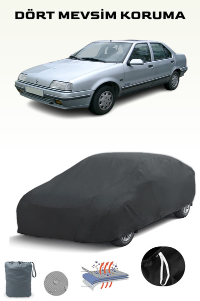 Breen غطاء سيارة رينو R19 أسود، غطاء سيارة، خيمة سيارة