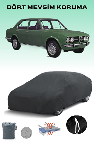 Breen غطاء سيارة ألفا روميو ألفيتا باللون الأسود، غطاء سيارة، خيمة سيارة