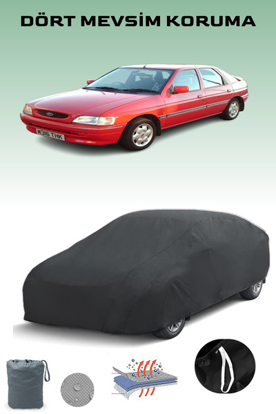 Breen غطاء سيارة فورد أوريون 3 أسود، غطاء سيارة، خيمة سيارة
