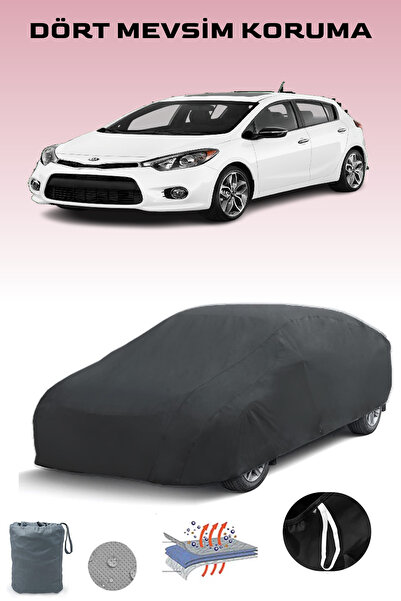 Breen غطاء سيارة أسود لكيا فورتي 5، غطاء سيارة، خيمة سيارة