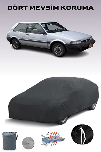 Breen غطاء سيارة تويوتا كورولا إف إكس كومباكت 5 أسود، غطاء سيارة، خيمة سيارة