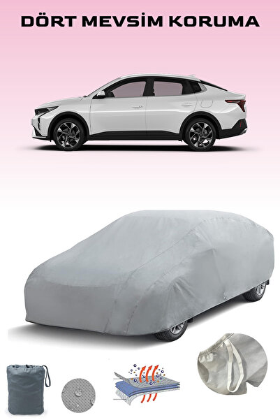 Breen غطاء سيارة كيا K3 رمادي اللون، غطاء سيارة، خيمة سيارة