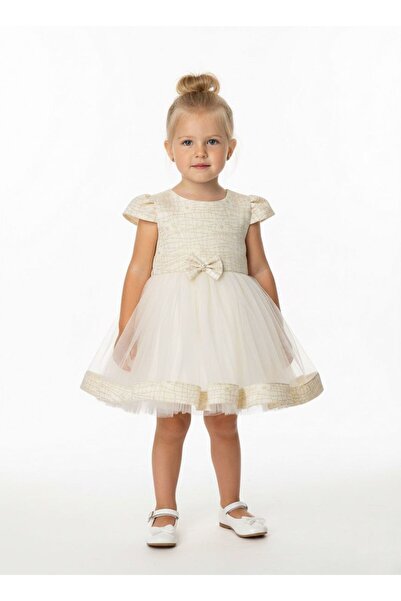 miaras baby Girl's Jacquard Stylish Dress