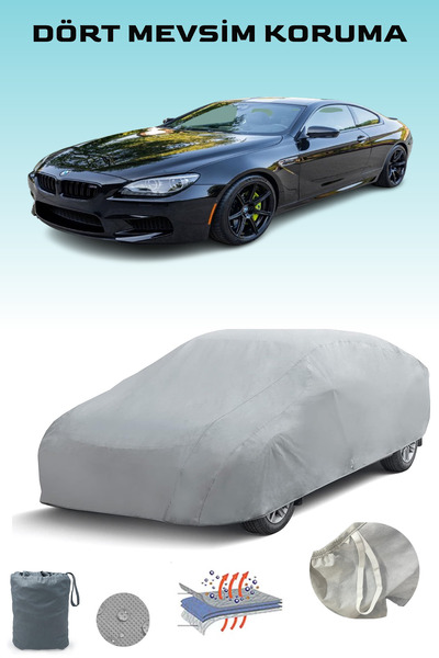 Breen غطاء سيارة رمادي لسيارة بي إم دبليو إم 6 كوبيه (إف 13) 2012 - 2014، غطاء سيارة، خيمة سيارة