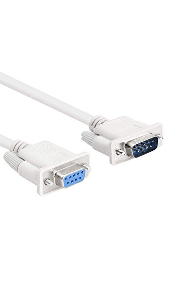 Leonpro كابل تسلسلي RS232 db9 ذكر-أنثى بـ 9 سنون D/E لنقل البيانات بطول 2 متر