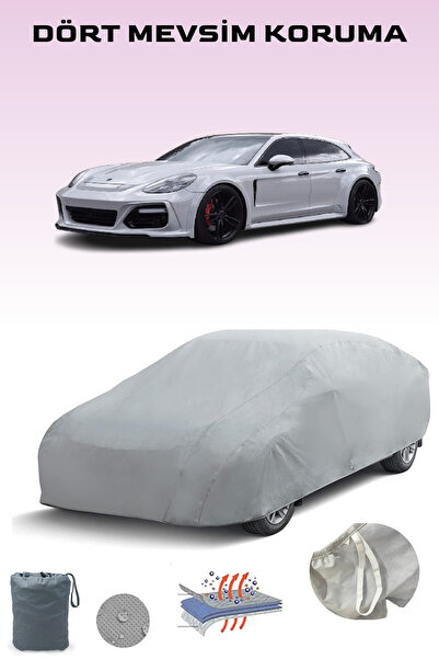 Breen غطاء سيارة بورش باناميرا جي تي إس سبورت 2018 - 2021 باللون الرمادي، غطا...