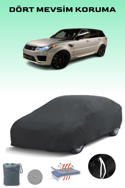 Breen غطاء سيارة لاند روفر رينج روفر سبورت Hst 2019 - 2021 باللون الأسود، غطا...