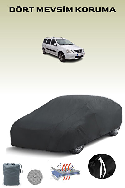 Breen غطاء سيارة داسيا لوجان 2 إم سي في ستيبواي أسود، غطاء سيارة، خيمة سيارة