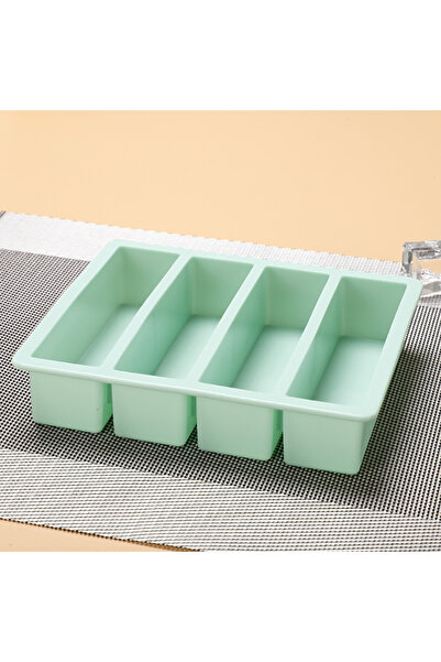 Choice1 قوالب مكعبات ثلج خضراء على شكل شرائح، قوالب مكعبات ثلج سيليكون عملاقة...