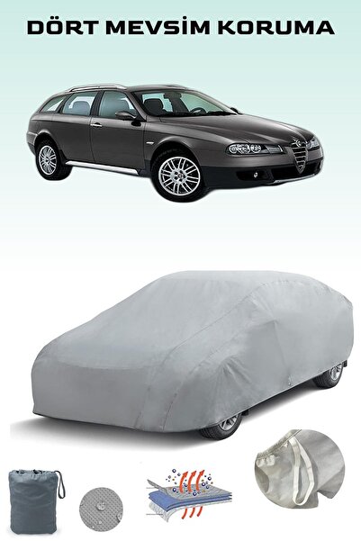 Breen غطاء سيارة ألفا روميو 156 كروس واجن باللون الرمادي، غطاء سيارة، خيمة سيارة