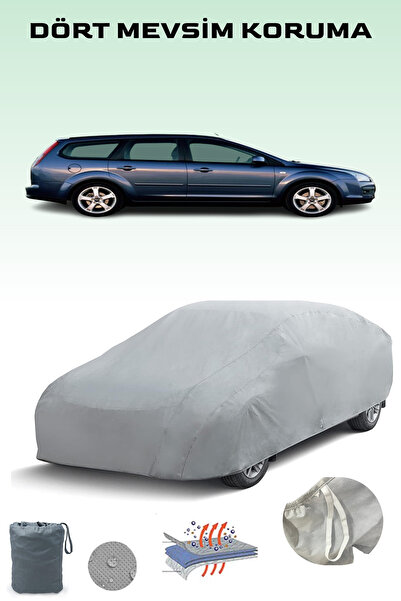 Breen غطاء سيارة فورد فوكس تورنييه 2 باللون الرمادي، غطاء سيارة، خيمة سيارة