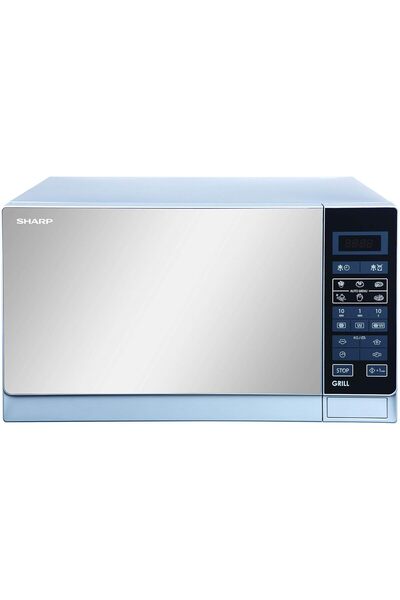 Sharp فرن ميكروويف بقوة 900 واط مع شواية، سعة 25 لترًا،