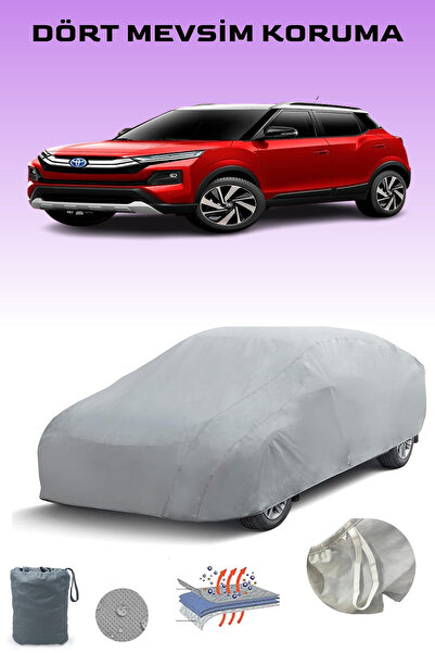 Breen غطاء سيارة تويوتا أوربان كروزر هايريدر باللون الرمادي، غطاء سيارة، خيمة سيارة