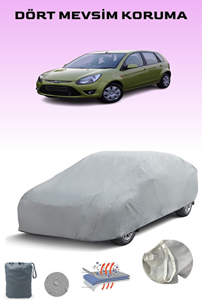 Breen غطاء سيارة فورد فيجو 1 رمادي اللون، غطاء سيارة، خيمة سيارة