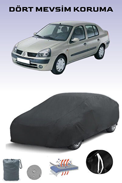 Breen غطاء سيارة رينو كليو سيمبول/ثاليا 2002 - 2006 أسود، غطاء سيارة، خيمة سيارة